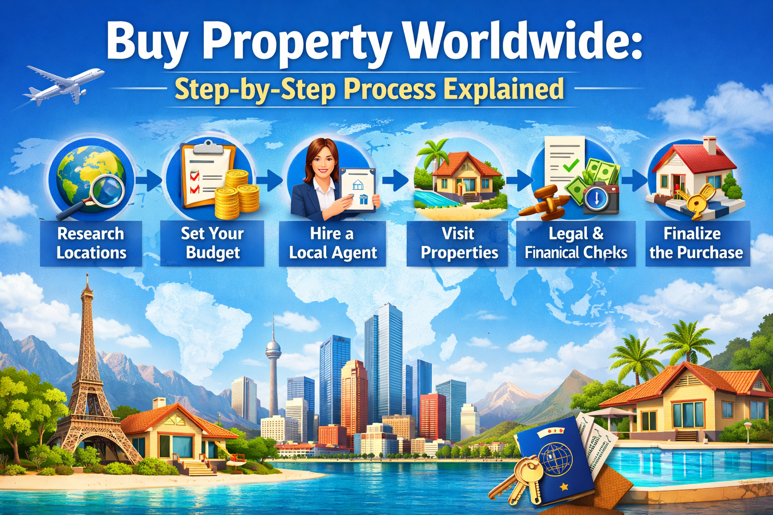 Buy Property Worldwide: Step-by-Step Process Explained