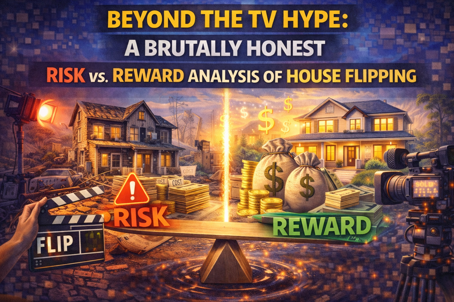 Beyond the TV Hype: A Brutally Honest Risk vs. Reward Analysis of House Flipping