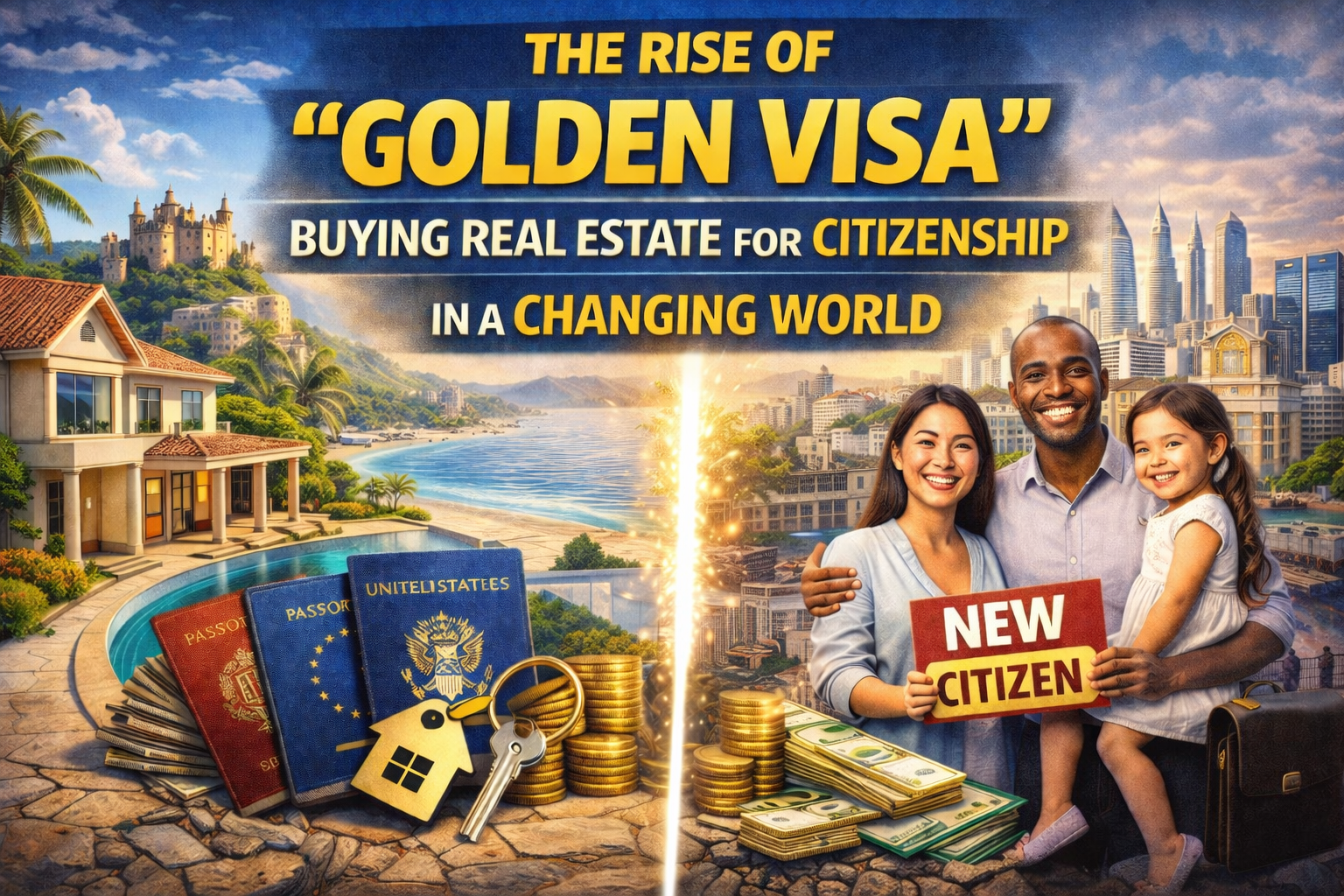 The Rise of “Golden Visa”: Buying Real Estate for Citizenship in a Changing World
