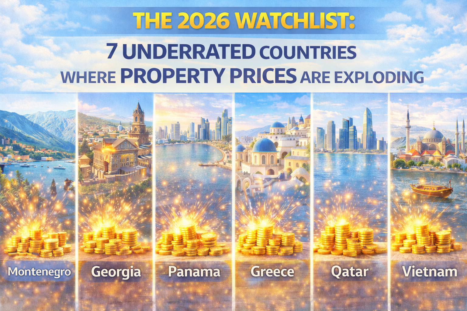 The 2026 Watchlist: 7 Underrated Countries Where Property Prices Are Exploding