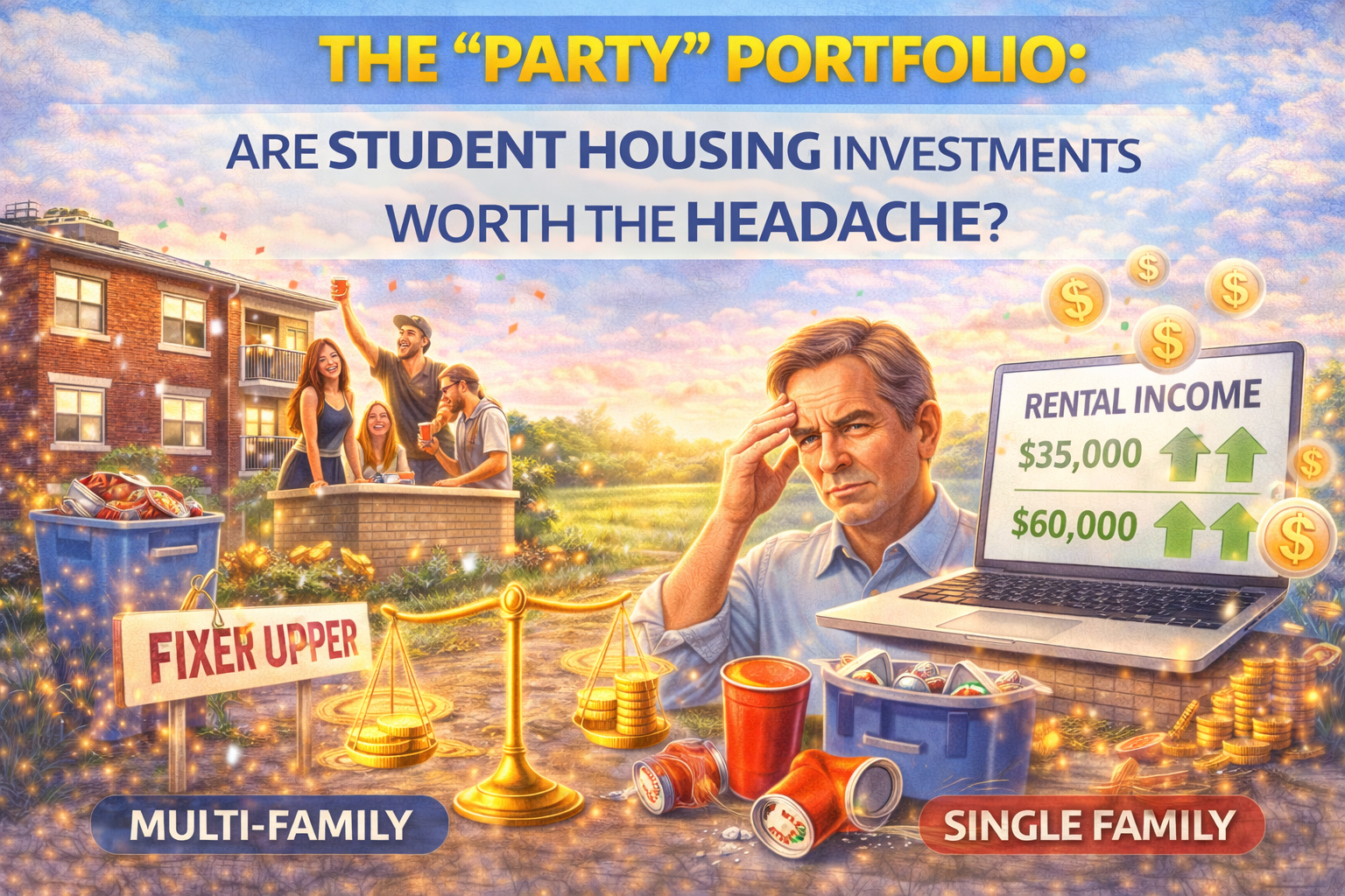 The “Party” Portfolio: Are Student Housing Investments Worth the Headache?