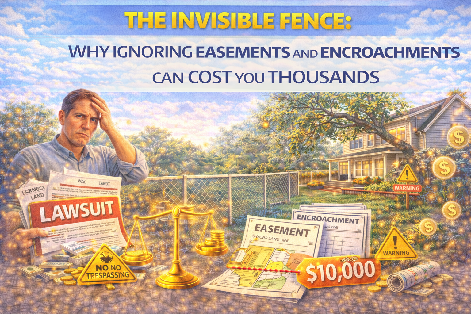 The Invisible Fence: Why Ignoring Easements and Encroachments Can Cost You Thousands