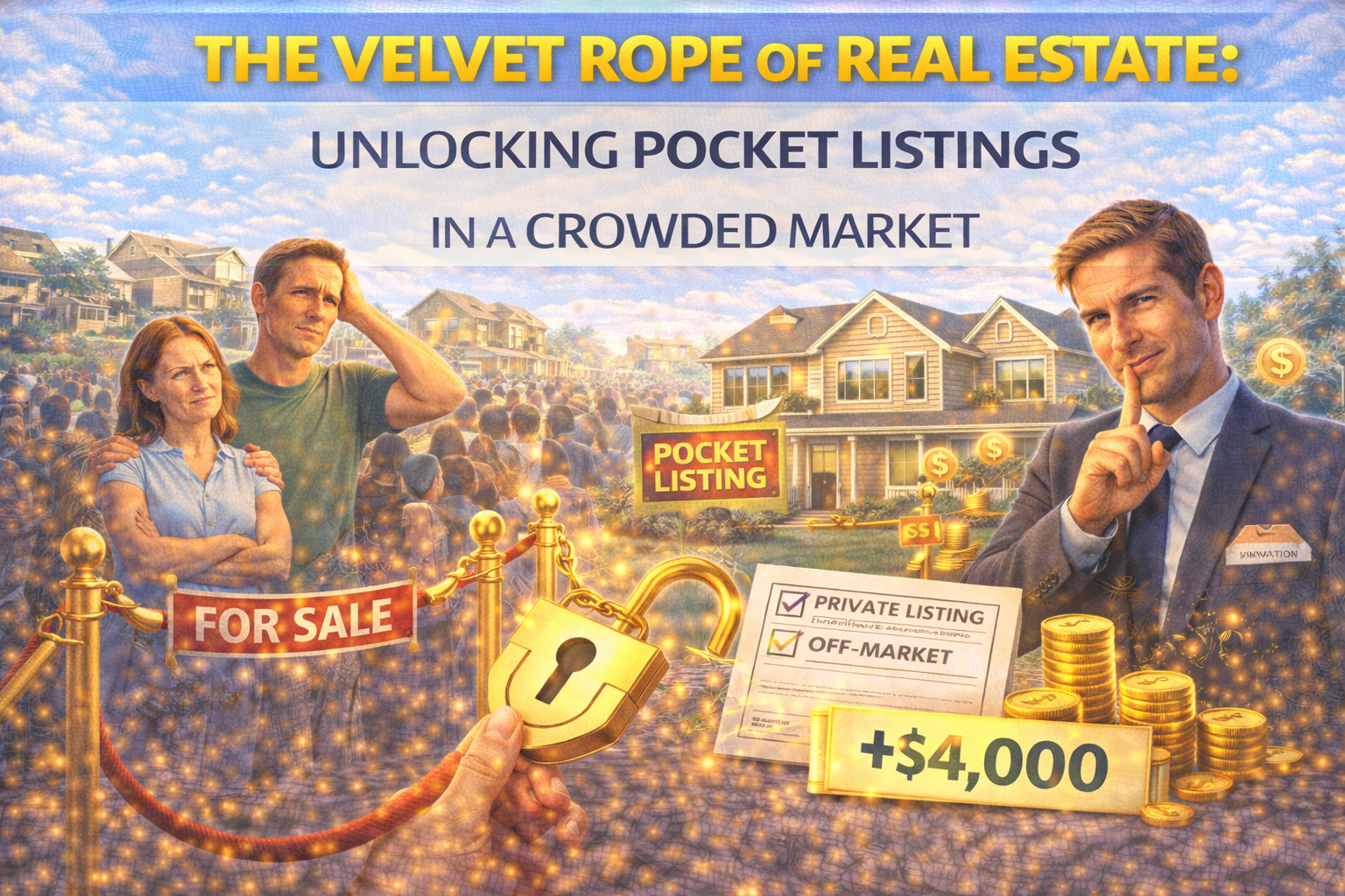 The Velvet Rope of Real Estate: Unlocking Pocket Listings in a Crowded Market