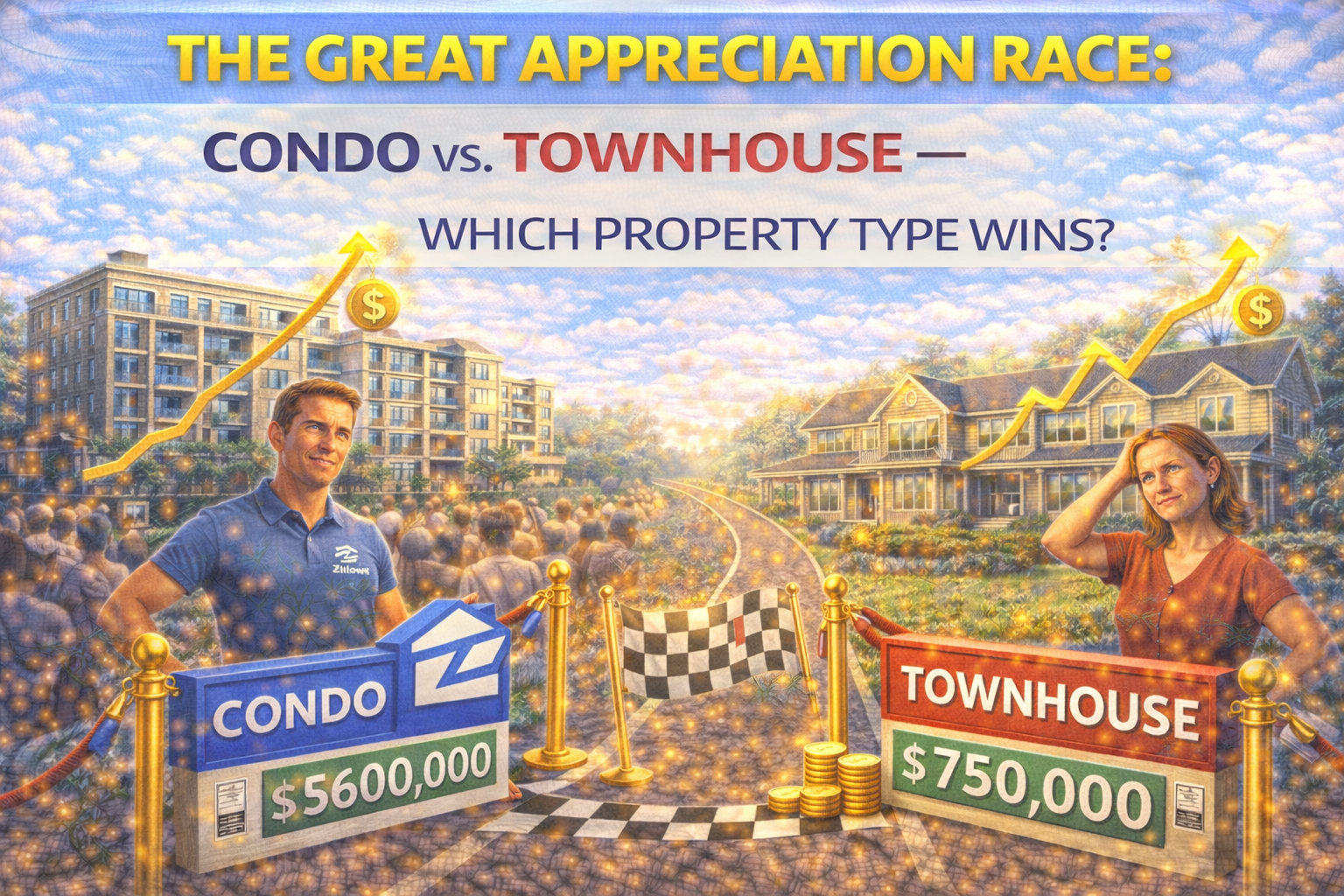 The Great Appreciation Race: Condo vs. Townhouse — Which Property Type Wins?