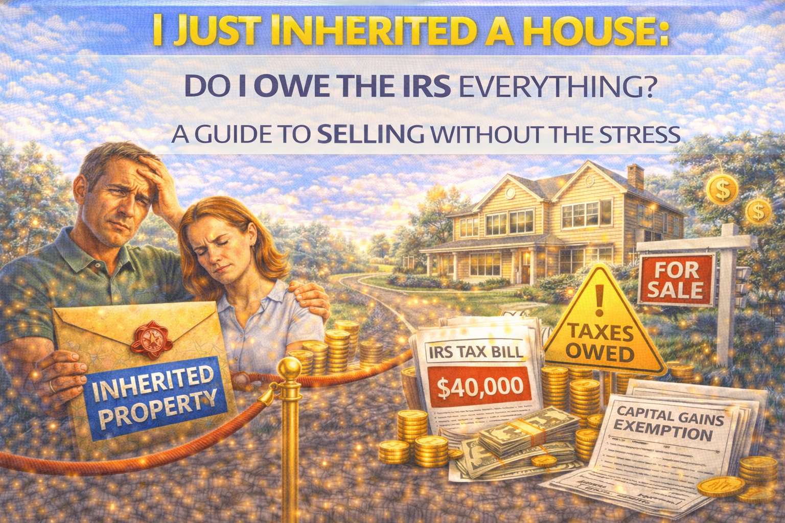 I Just Inherited House: Do I Owe the IRS Everything? A Guide to Selling Without the Stress