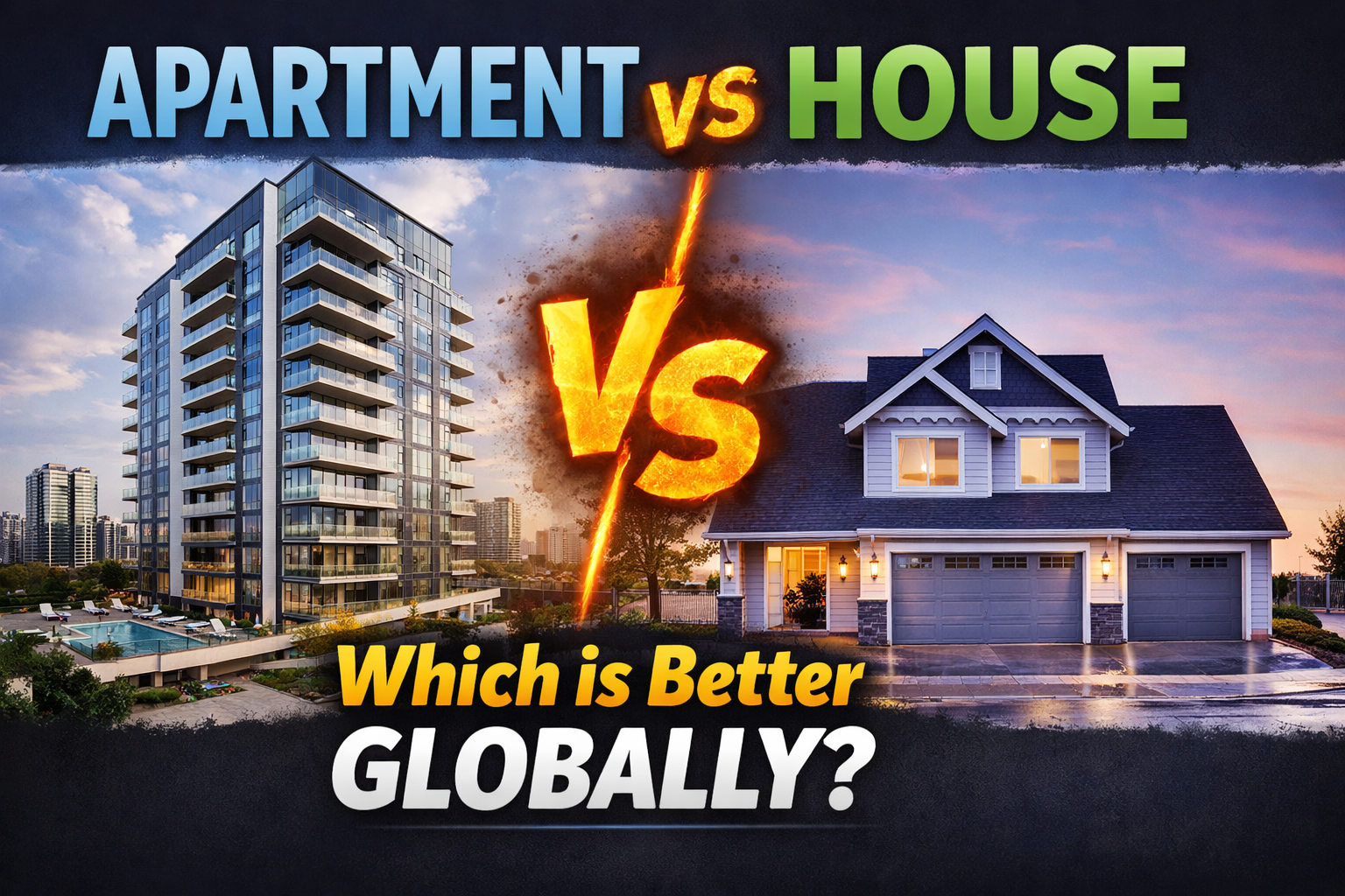 Apartment vs House: Which Property Type Is Better Globally?