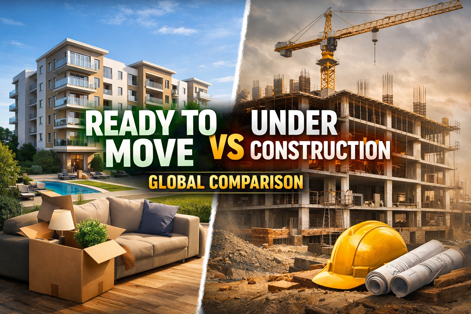 Ready-to-Move vs Under-Construction Property: Global Comparison