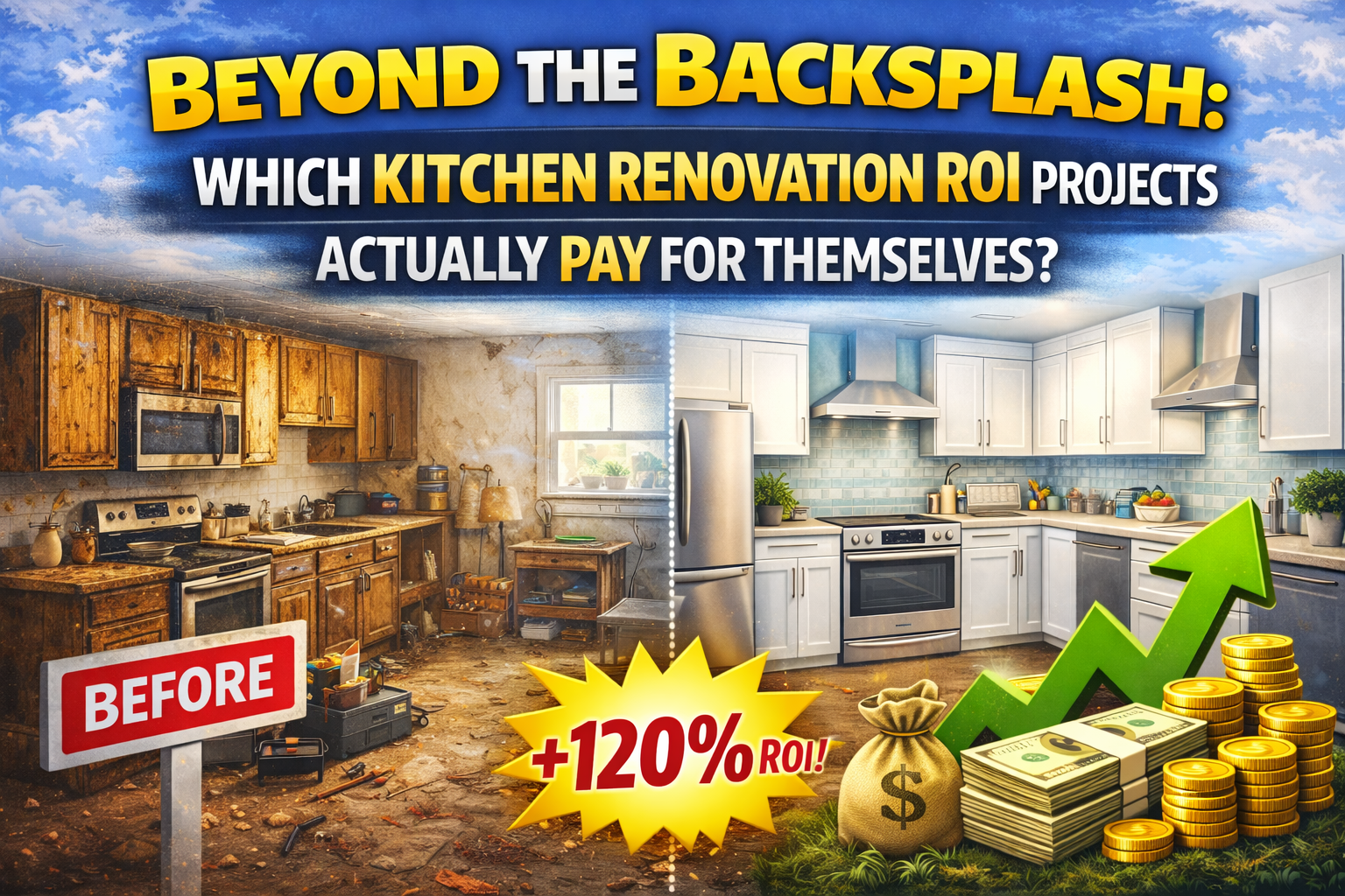 Beyond the Backsplash: Which Kitchen Renovation ROI Projects Actually Pay for Themselves?