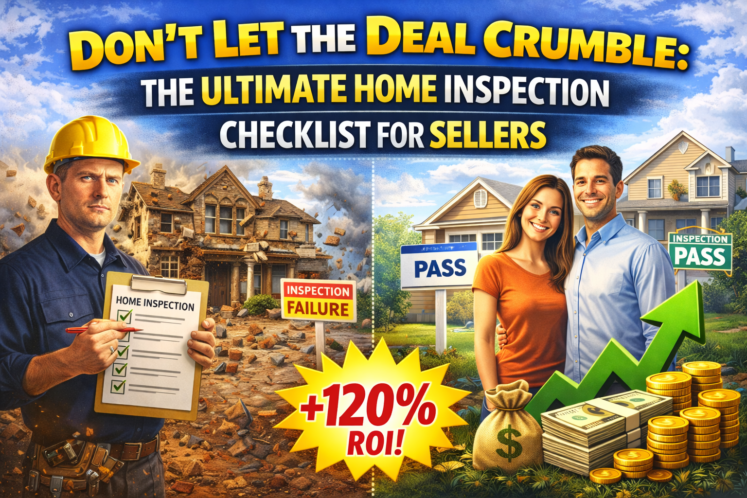 Don’t Let the Deal Crumble: The Ultimate Home Inspection Checklist for Sellers