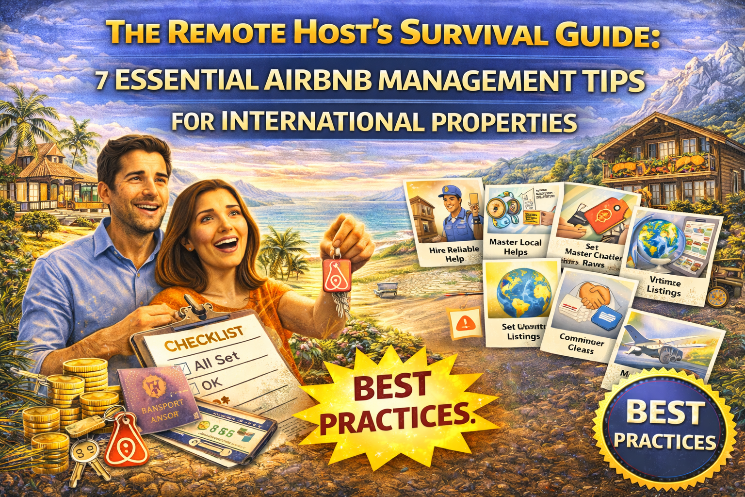 The Remote Host’s Survival Guide: 7 Essential Airbnb Management Tips for International Properties